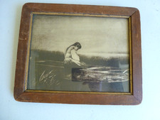 Antique framed print for sale  Stockton