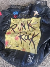 Punk leather jacket for sale  Paso Robles