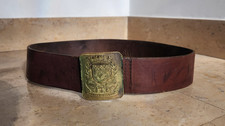 Ancien ceinturon cuir d'occasion  France