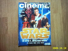 STAR WARS on the front cover Cinema 9/1999 Polish magazine na sprzedaż  PL