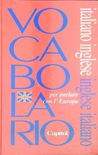 Vocabolario italiano inglese usato  Italia
