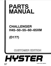 Catálogo de peças de empilhadeira Hyster H45XM H50XM H55XM H60XM H65XM D177 manual PDF USB comprar usado  Enviando para Brazil