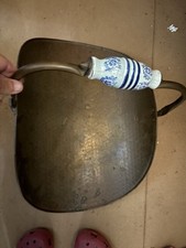 Vintage brass log for sale  Friend