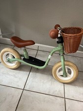PUKY Retro klasyczny zielony rower biegowy LRM 8" od 2 lat z koszami na sprzedaż  Wysyłka do Poland