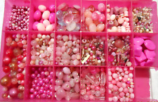 Pink bulk bead for sale  Springfield