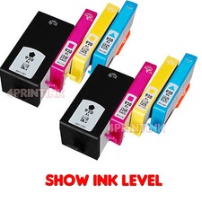 Pacote com 8 cartuchos de tinta para HP 920XL Officejet 6000 6500 7000 com nível de tinta comprar usado  Enviando para Brazil