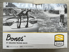 Saris Bones Bike Rack 2 Bicicletas Carro Tronco Bicicleta Suporte Cinza 805 comprar usado  Enviando para Brazil