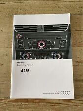 Audi radio betriebsanleitung gebraucht kaufen  Versand nach Germany