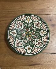 Moroccan plate handmade for sale  COVENTRY