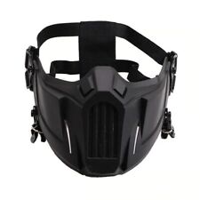 Tático Airsoft Paintball Caça Ao Ar Livre metade Máscara Protetora Rosto Preto Promoção comprar usado  Enviando para Brazil