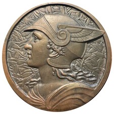 Grande médaille bronze d'occasion  Fontainebleau