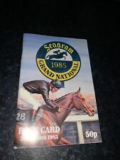 Grand national racecard for sale  WOODBRIDGE