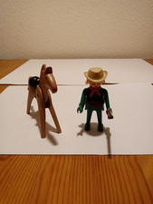 playmobil cowboy pferd gebraucht kaufen  Seedorf