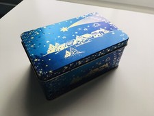 Christmas storage tin for sale  LONDON