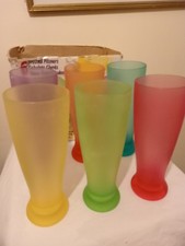 Vintage set frosted for sale  LONDON
