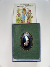 Peter rabbit pillbox for sale  HEBDEN BRIDGE