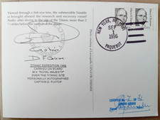 Original autographed titanic d'occasion  Expédié en Belgium