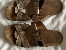 Pavers gold sandals for sale  PRESTON