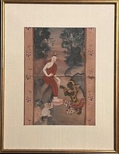 Framed thai manuscript for sale  Auburn