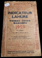 Livre indicateur lahure d'occasion  Soyaux
