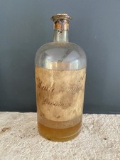Antique glass bottle d'occasion  Expédié en Belgium