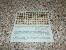 Cartolina raccolta punti usato  Firenze