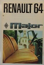 Prospectus brochure renault d'occasion  Auneau
