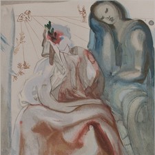 Salvador dalì granolitografia usato Salvador dalì granolitografia usato  Spedire a Italy