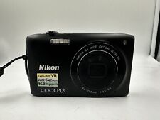 Usado, CÂMERA DIGITAL PRETA NIKON COOLPIX S3300 16MP comprar usado  Enviando para Brazil