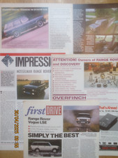 Range rover classic for sale  LONDON