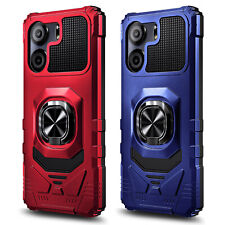 Capa telefone suporte anel ímã + vidro temperado para BLU View 5 / View 5 PRO, usado comprar usado  Enviando para Brazil