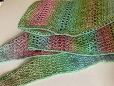 Ufo crochet scarf for sale  POOLE