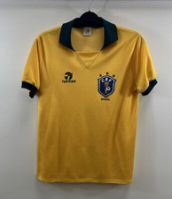 Camisa de futebol Brasil Home 1988/91 adultos topper grande E875 comprar usado  Enviando para Brazil