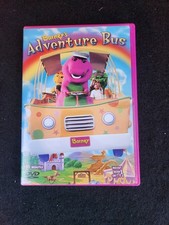 Barney The Dinosaur Barney's Adventure Bus DVD Purple Case comprar usado  Enviando para Brazil