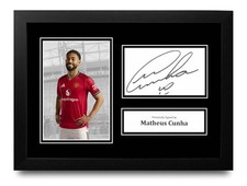 Matheus cunha signed for sale  MANCHESTER