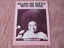 ROBERTA FLACK - KILLING ME SOFTLY WITH HIS SONG - ORIGINAL SHEET MUSIC (Q), usado comprar usado  Enviando para Brazil