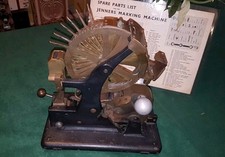 RARO VINTAGE A & C JENNER MÁQUINA DE MARCAÇÃO DE ROUPA INDUSTRIAL MITCHAM SURREY comprar usado  Enviando para Brazil