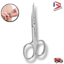 Tesoura profissional dedo do pé para unhas flecha reta aço manicure cutícula unha comprar usado  Enviando para Brazil