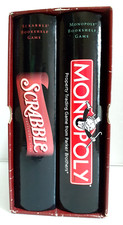 Monopoly scrabble bookshelf for sale  Cedar Mountain