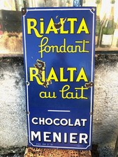Plaque emaillée chocolat d'occasion  Bordeaux-
