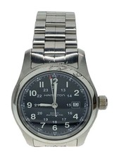[Quase em perfeito estado] Hamilton cáqui H706050 relógio automático masculino mostrador preto 44mm data comprar usado  Enviando para Brazil