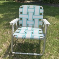 Vintage aluminum webbed for sale  Saint Croix Falls