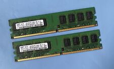 Kit de 4GB (2 x 2GB) Samsung M378T5663QZ3-CF7 PC2-6400U DDR2 memória RAM para computador comprar usado  Enviando para Brazil