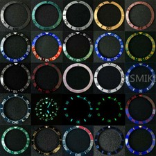 Usado, Relógio 38mm preto azul branco cerâmica inclinada moldura inserção para 40mm Sub SKX 007 comprar usado  Enviando para Brazil