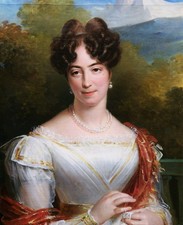 Framed painting portrait d'occasion  Expédié en Belgium
