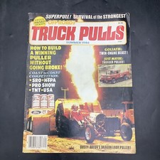 Vintage OFF ROAD'S TRUCK PULLS MAGAZINE Summer 1986 Super Pull Survival comprar usado  Enviando para Brazil