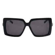 Óculos de sol Swarovski SK351 01A preto tamanho grande armação de plástico 56-14-140 comprar usado  Enviando para Brazil