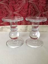 Pair crystal glass for sale  HAVERHILL