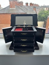 Vintage wooden jewelry for sale  LEICESTER