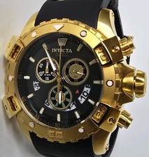 Invicta Sea Thunder relógio masculino cronógrafo ouro preto 6326 48mm comprar usado  Enviando para Brazil
